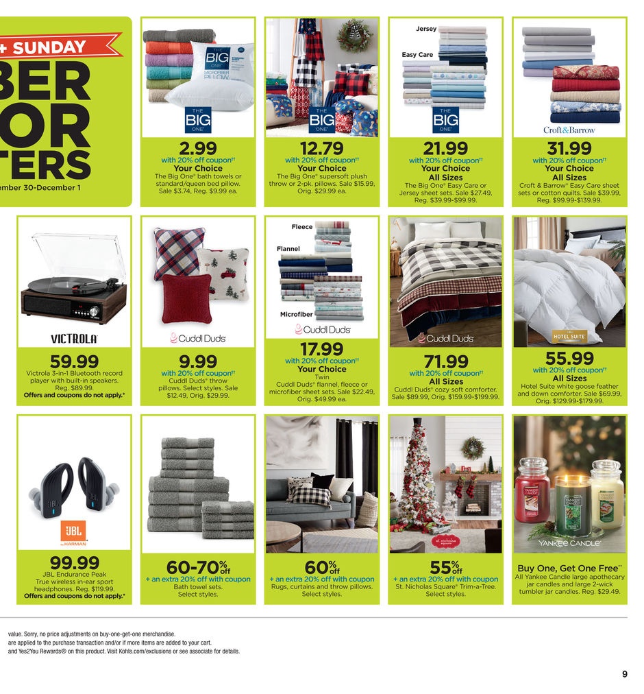 Kohls Cyber Monday 2020 Ad, Deals and Sales